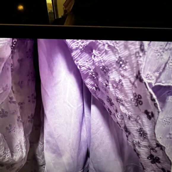 Lane Bryant Lavender Off-Shoulder Dress - Picture 8 of 11